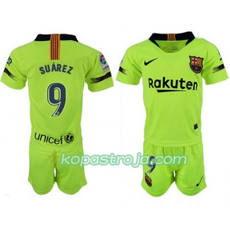 Billiga Fotbollströjor FC Barcelona SUAREZ 9 Barn Borta tröja 2018/19 Kortärmad